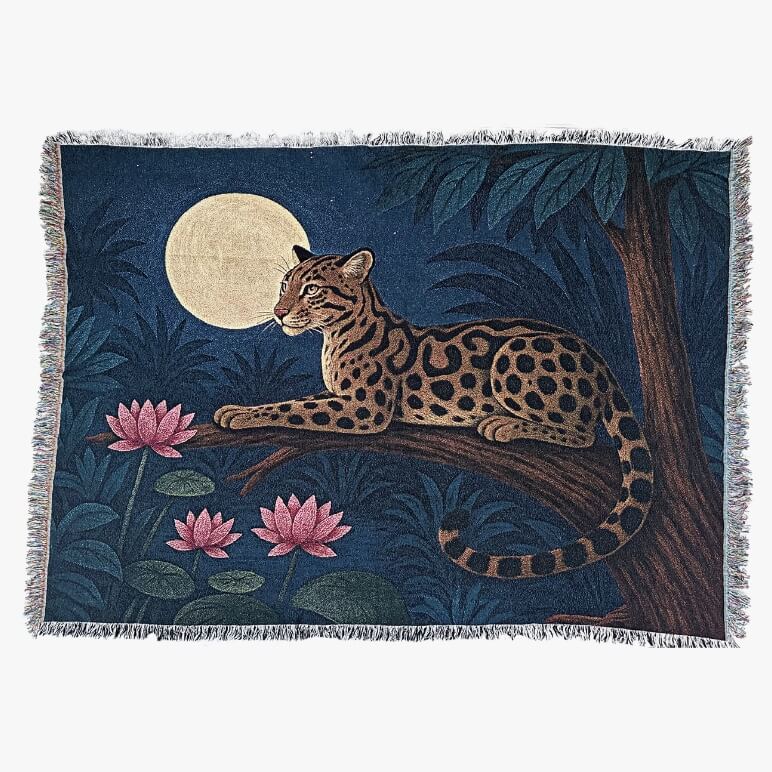 Empress of the Night – Art Throw Blanket