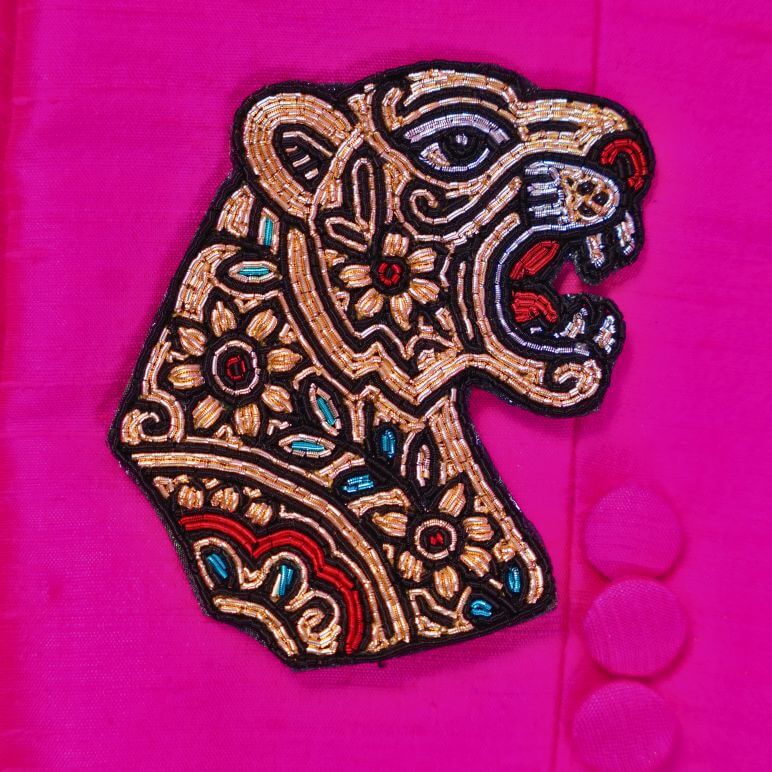 Majestic Tiger Statement Brooch Pin